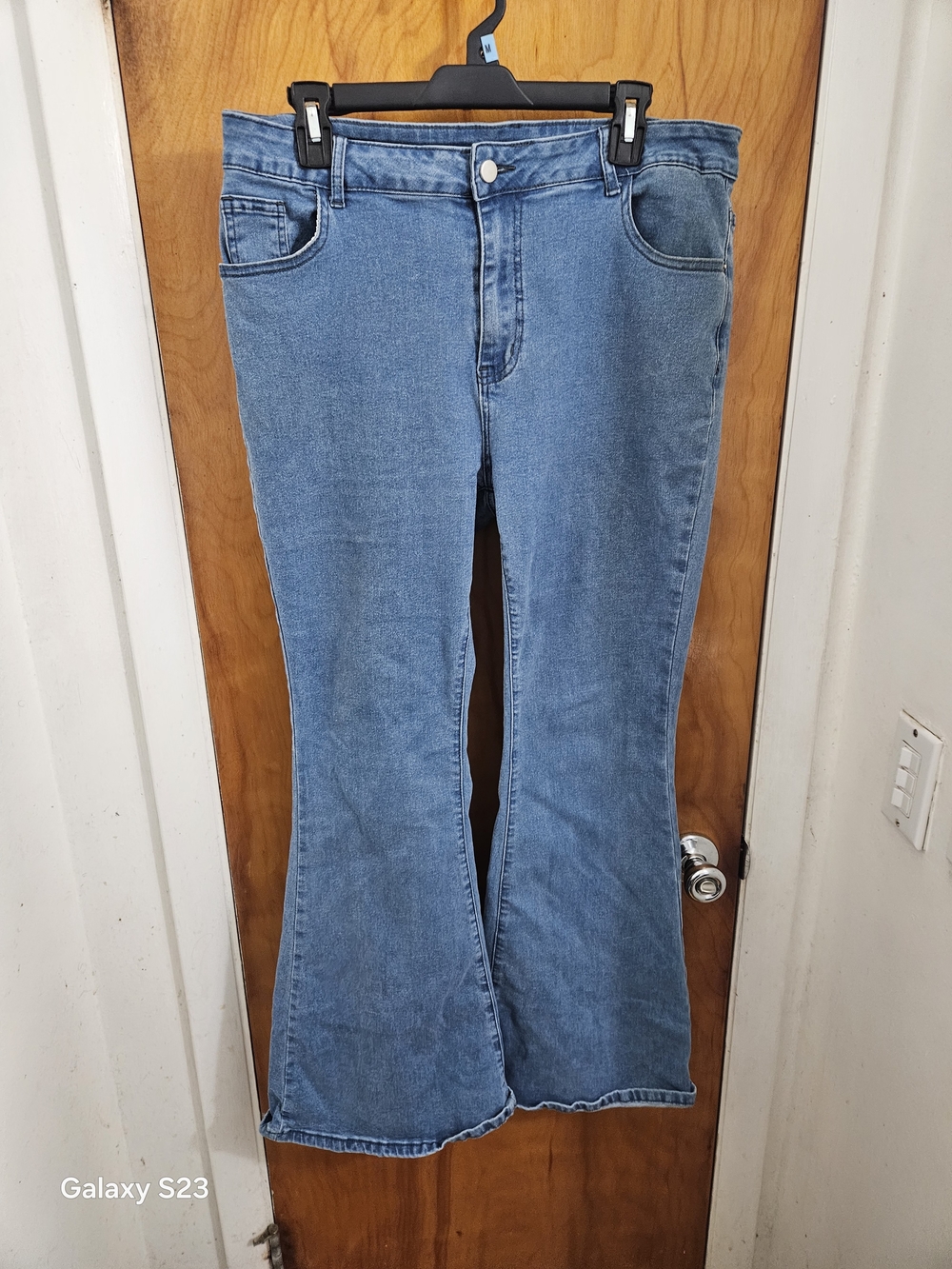 G.I.L.I. Light Blue Denim Flare Jeans